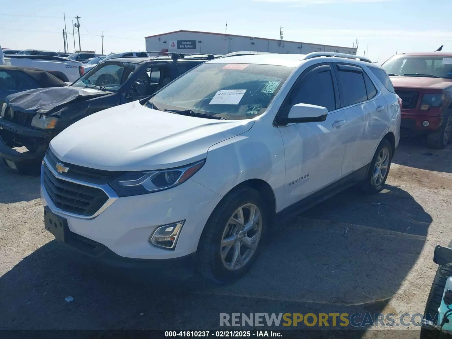 2 Photograph of a damaged car 3GNAXLEX4KS662609 CHEVROLET EQUINOX 2019