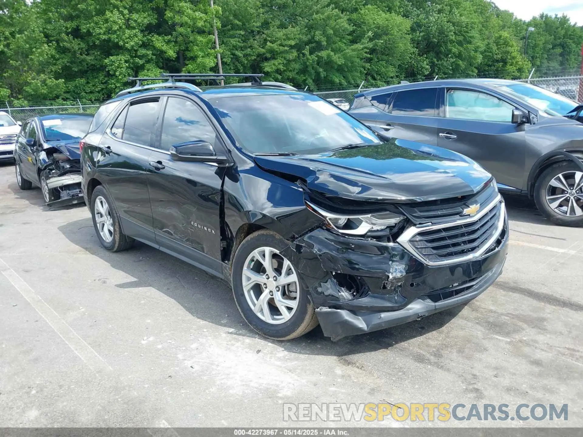 1 Photograph of a damaged car 3GNAXLEX5KL124060 CHEVROLET EQUINOX 2019
