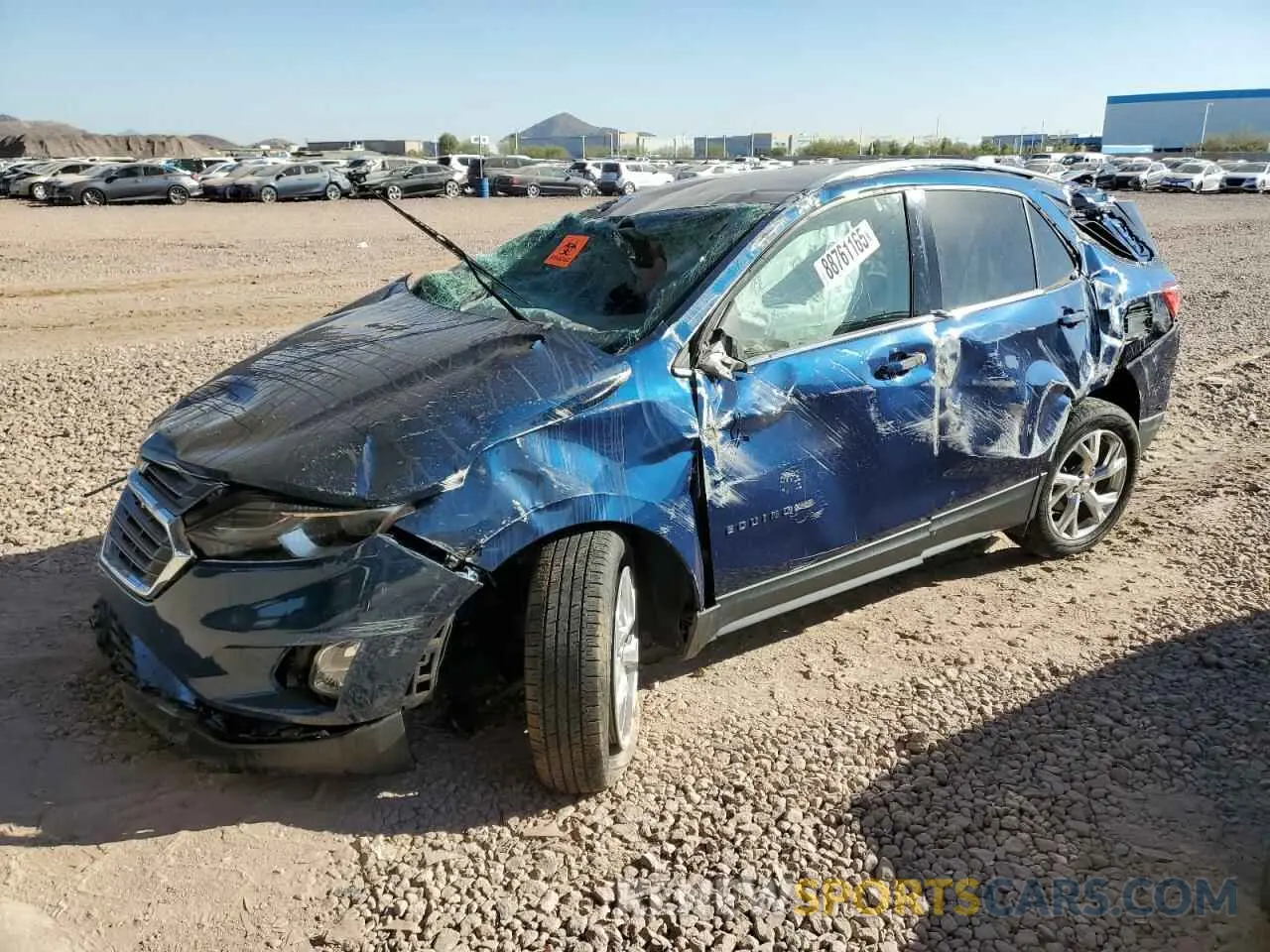 1 Photograph of a damaged car 3GNAXLEX8KL162592 CHEVROLET EQUINOX 2019