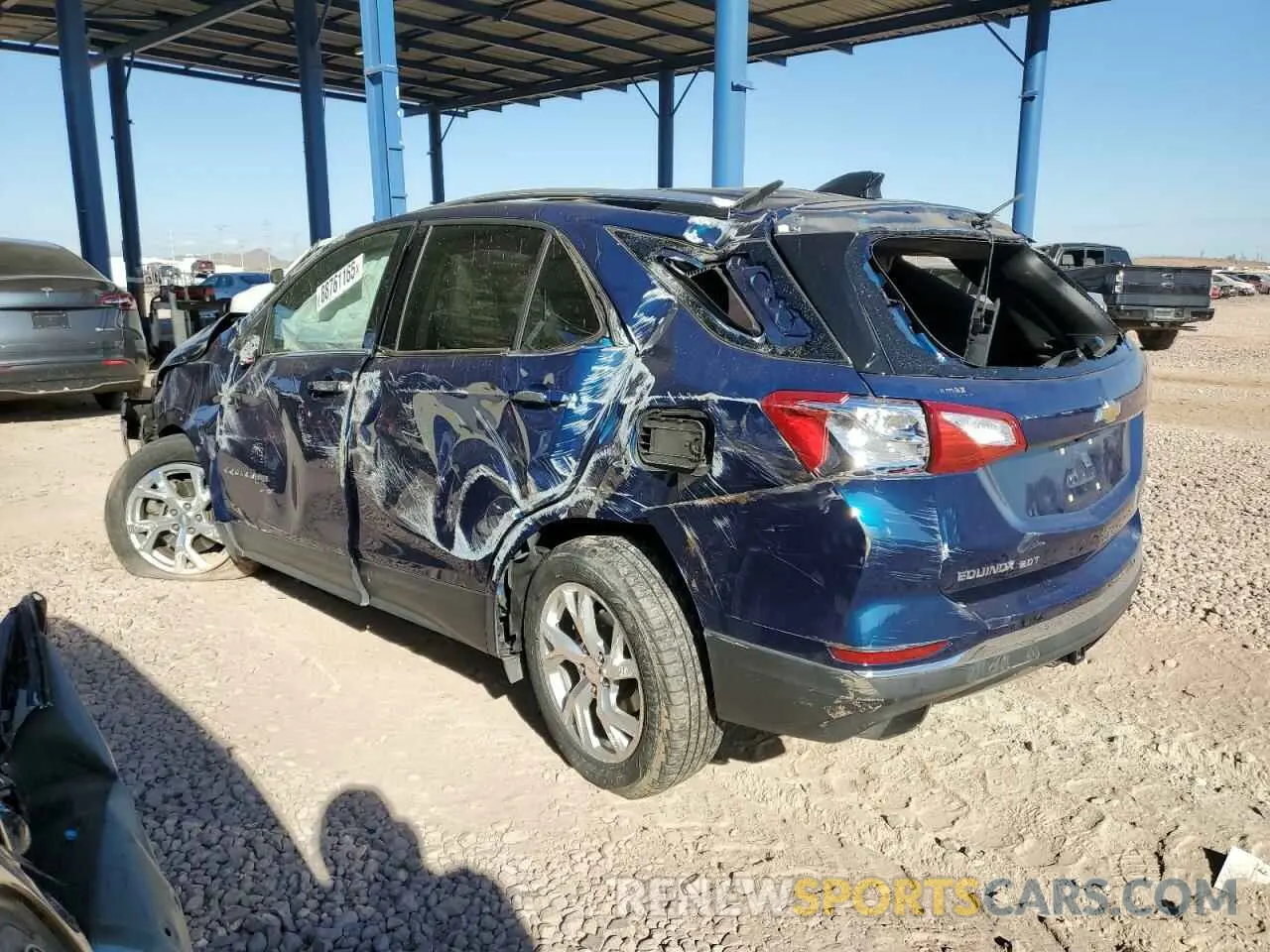 2 Photograph of a damaged car 3GNAXLEX8KL162592 CHEVROLET EQUINOX 2019