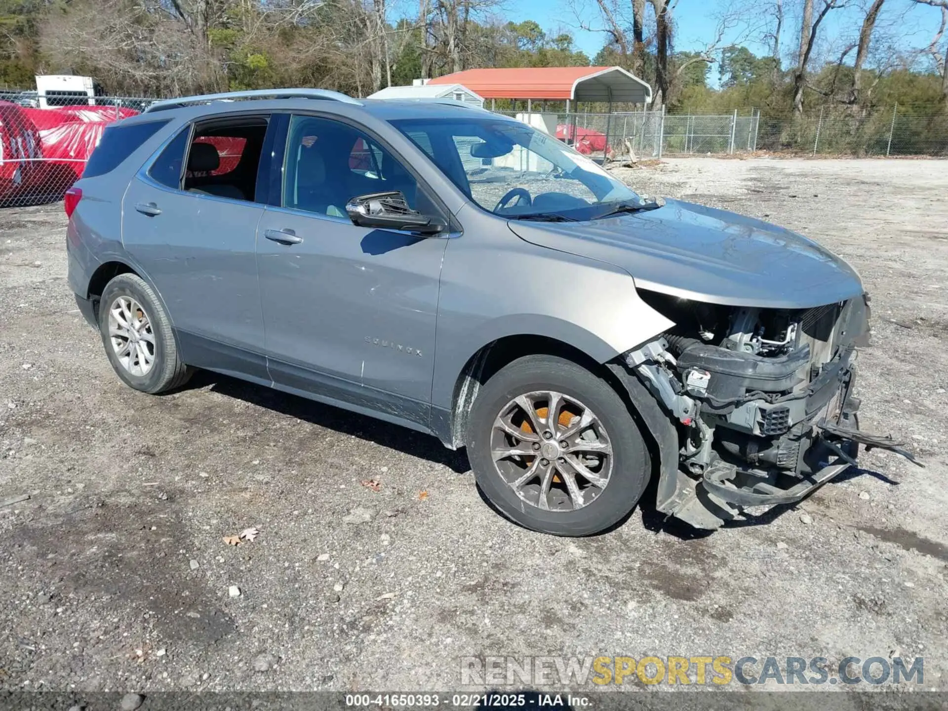 1 Photograph of a damaged car 3GNAXNEV0KS548150 CHEVROLET EQUINOX 2019