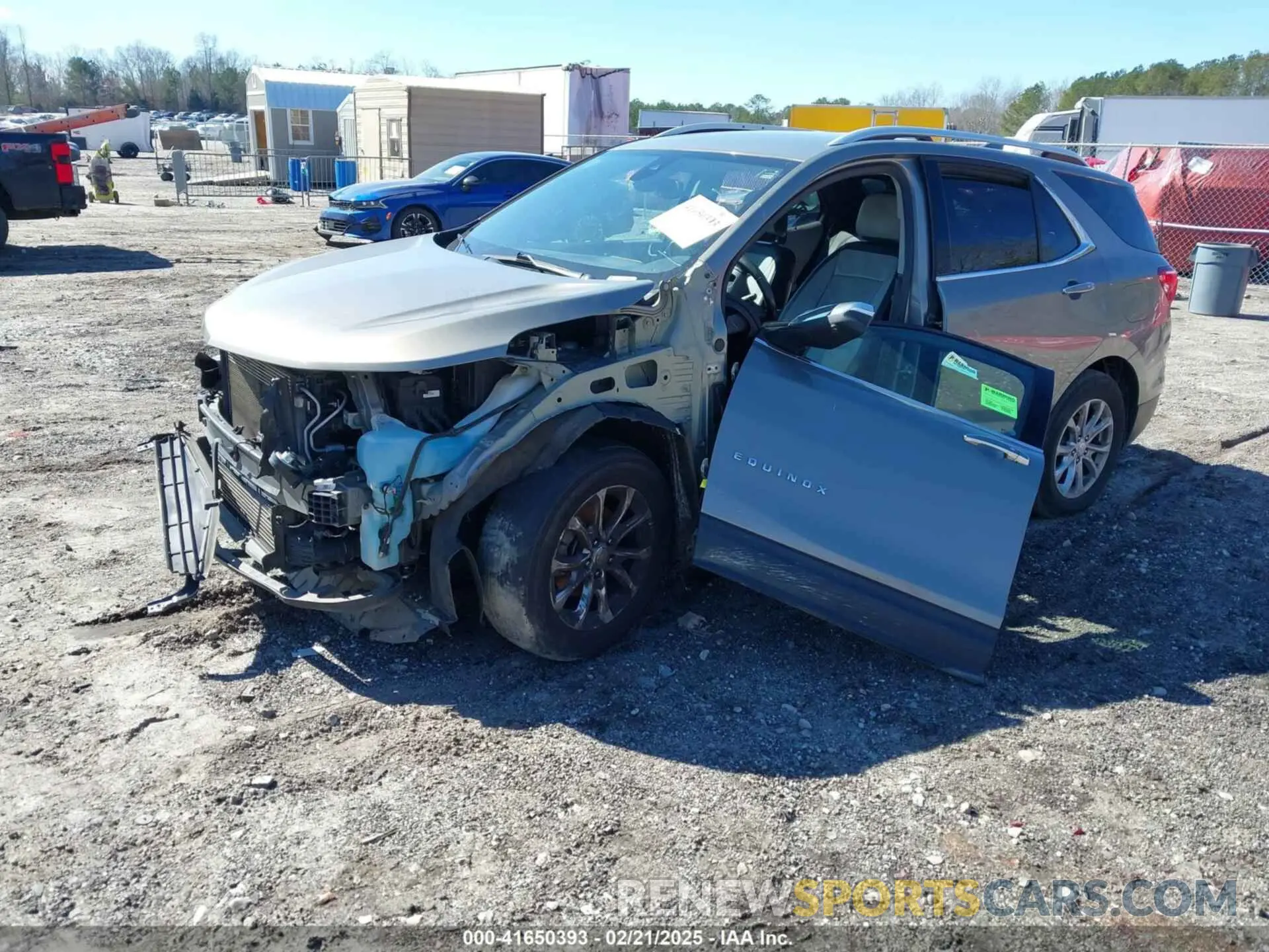 2 Photograph of a damaged car 3GNAXNEV0KS548150 CHEVROLET EQUINOX 2019