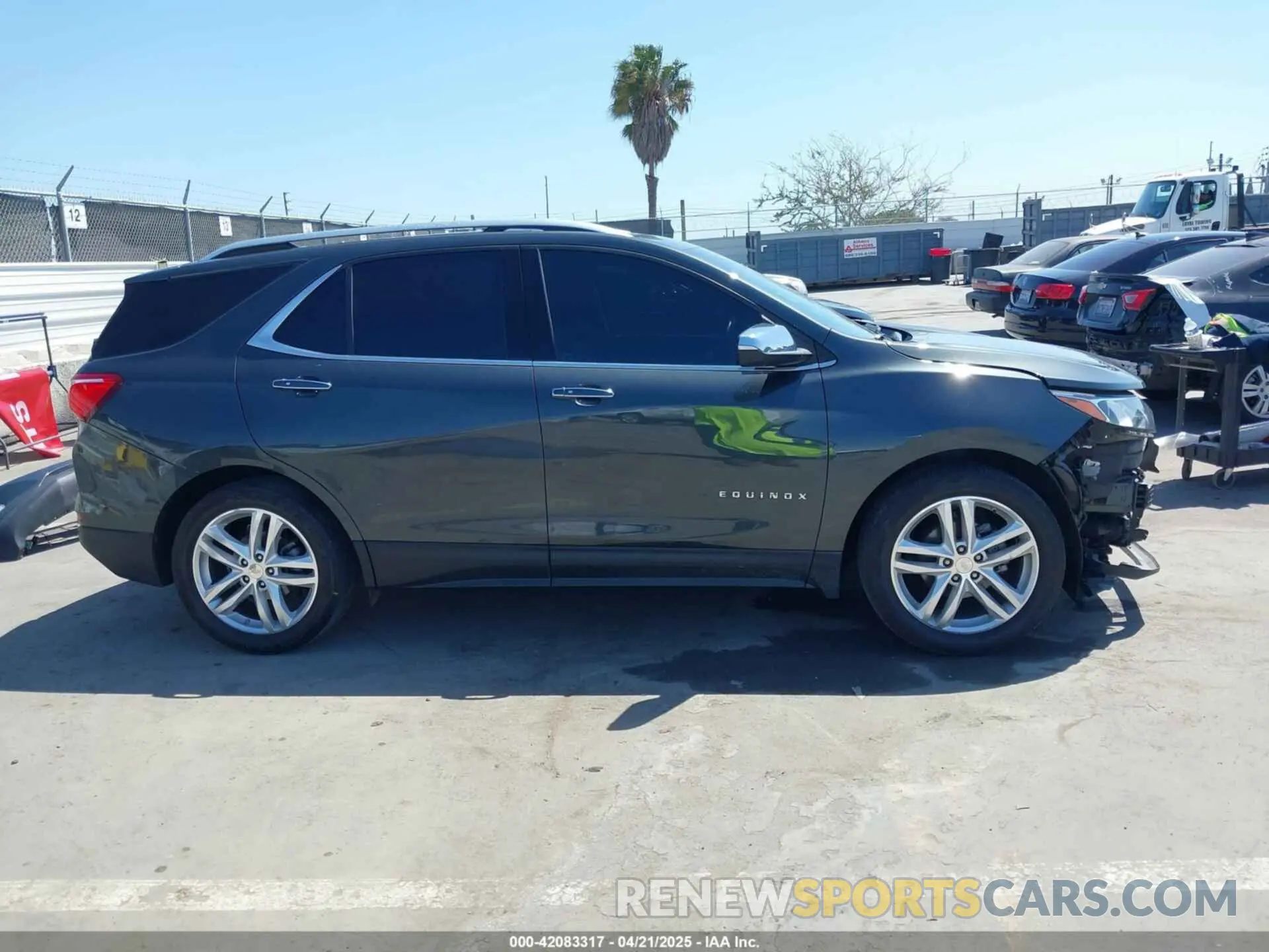 14 Photograph of a damaged car 3GNAXNEV0KS549069 CHEVROLET EQUINOX 2019