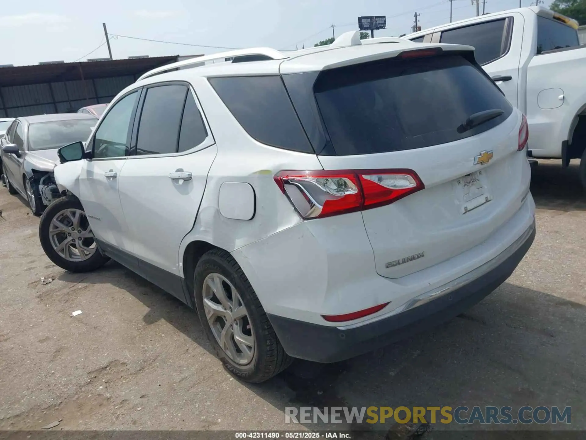 3 Photograph of a damaged car 3GNAXNEV0KS641105 CHEVROLET EQUINOX 2019