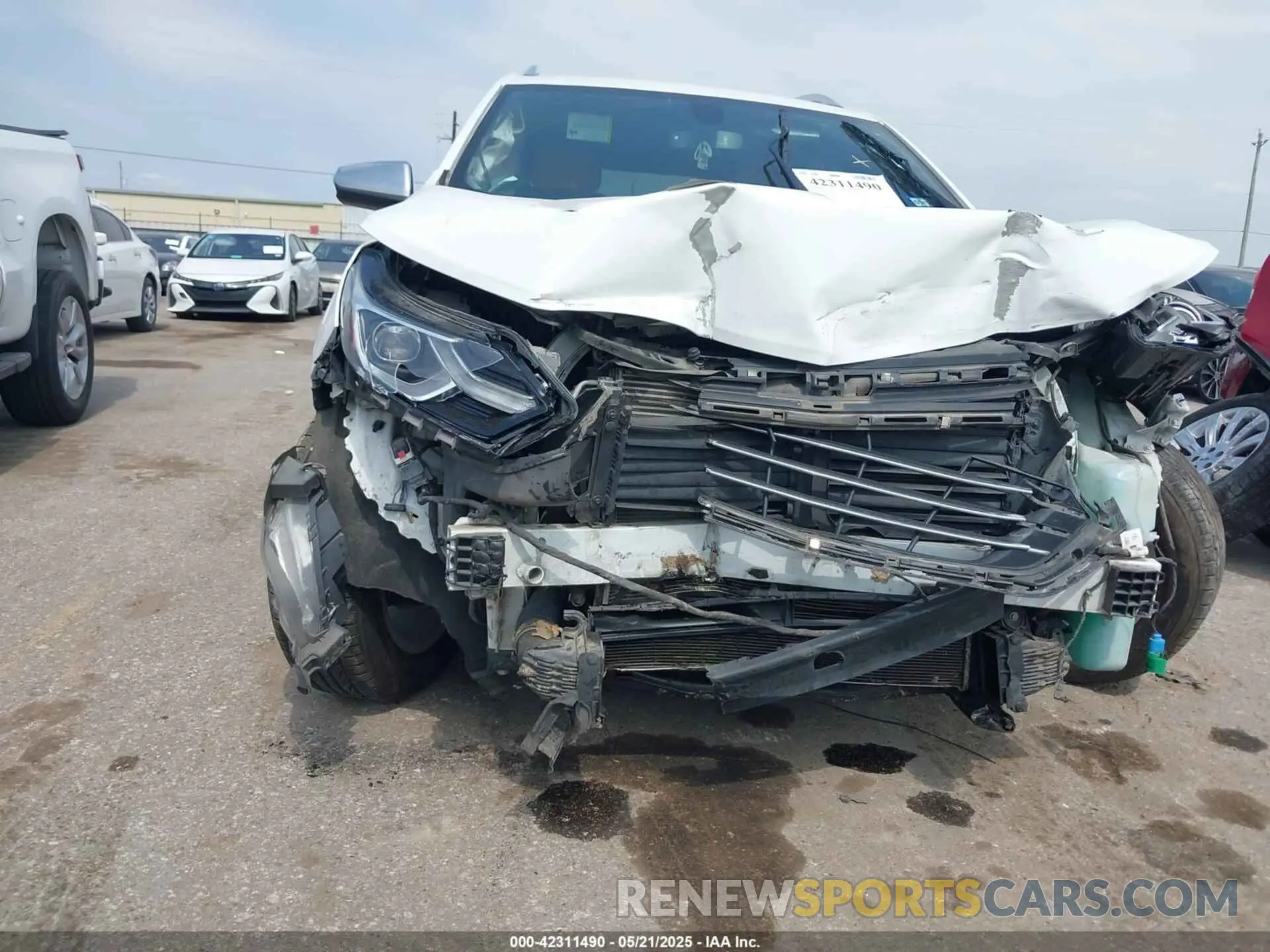 6 Photograph of a damaged car 3GNAXNEV0KS641105 CHEVROLET EQUINOX 2019