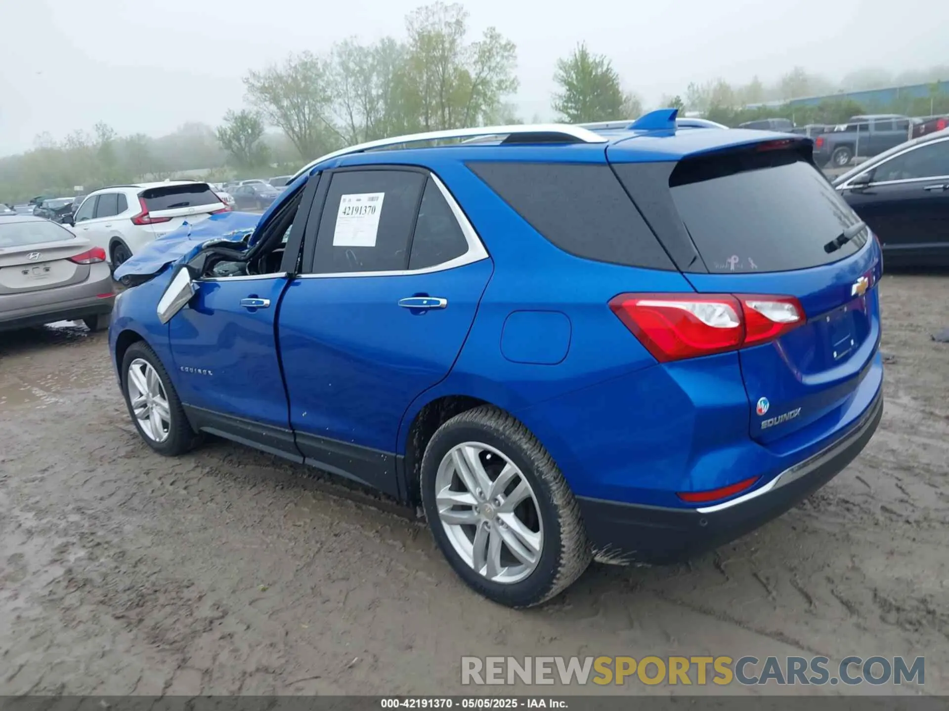 3 Photograph of a damaged car 3GNAXNEV1KS554751 CHEVROLET EQUINOX 2019