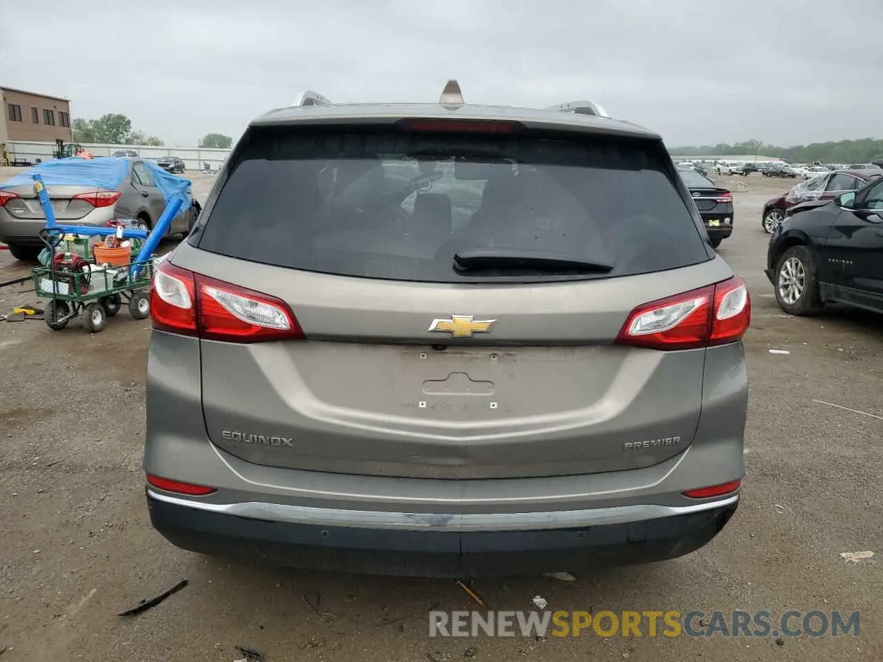 6 Photograph of a damaged car 3GNAXNEV2KS543824 CHEVROLET EQUINOX 2019