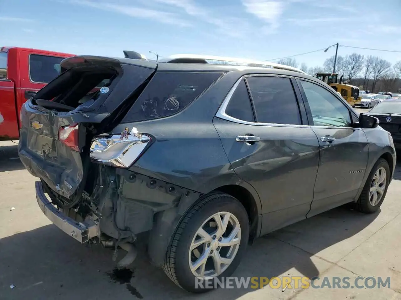 3 Photograph of a damaged car 3GNAXNEV5KL352635 CHEVROLET EQUINOX 2019