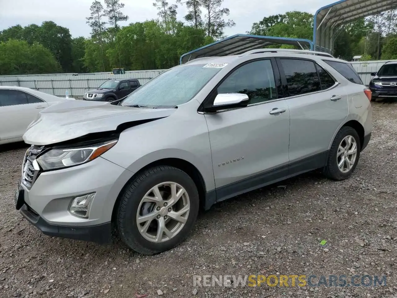 1 Photograph of a damaged car 3GNAXNEV6KL329705 CHEVROLET EQUINOX 2019