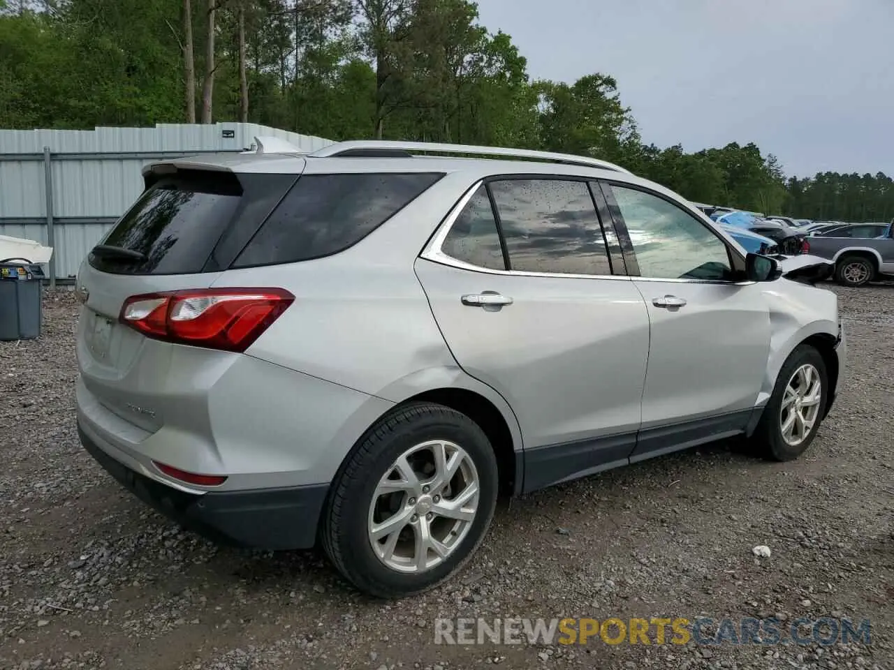 3 Photograph of a damaged car 3GNAXNEV6KL329705 CHEVROLET EQUINOX 2019