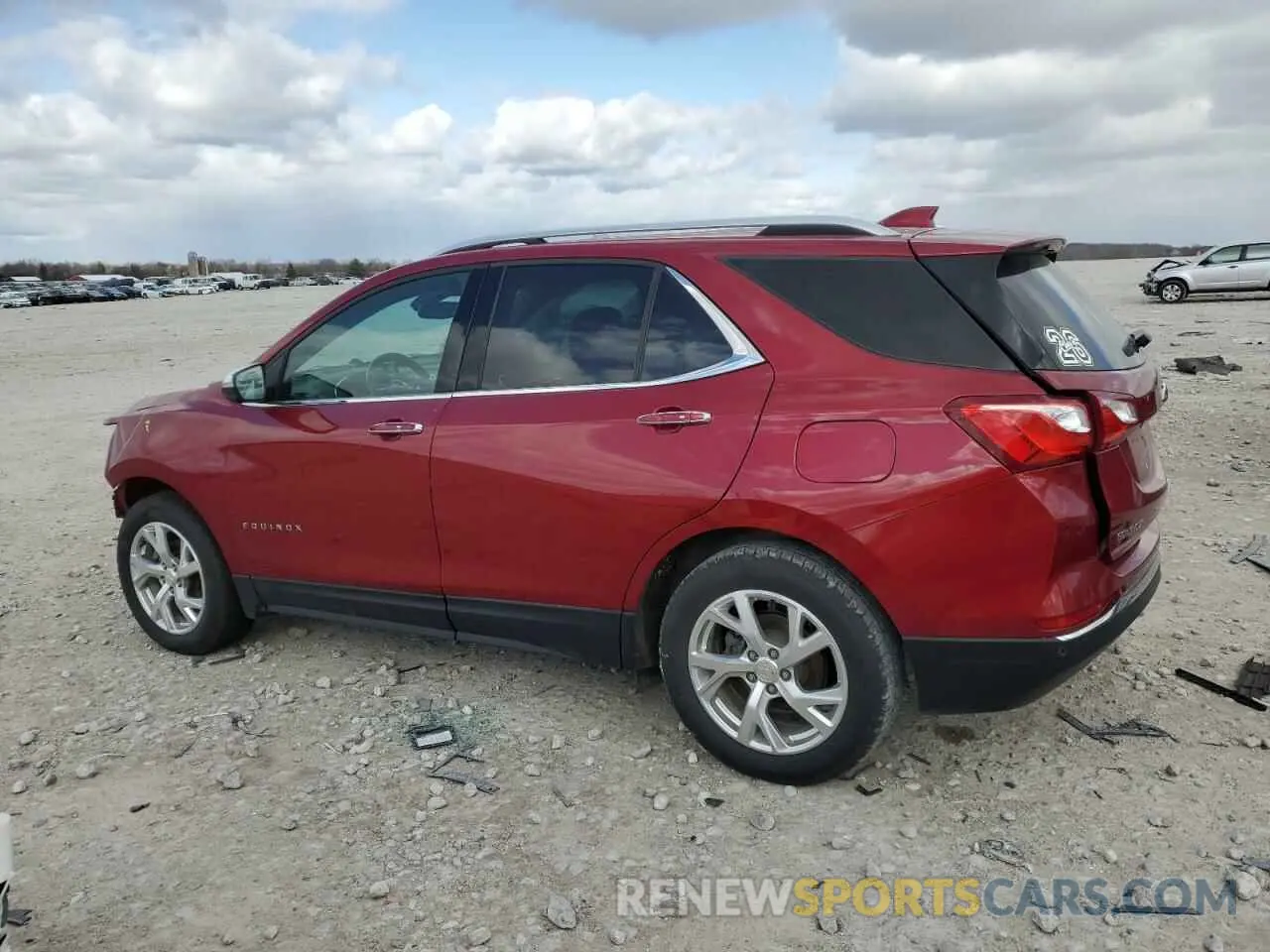2 Photograph of a damaged car 3GNAXNEV6KS608951 CHEVROLET EQUINOX 2019