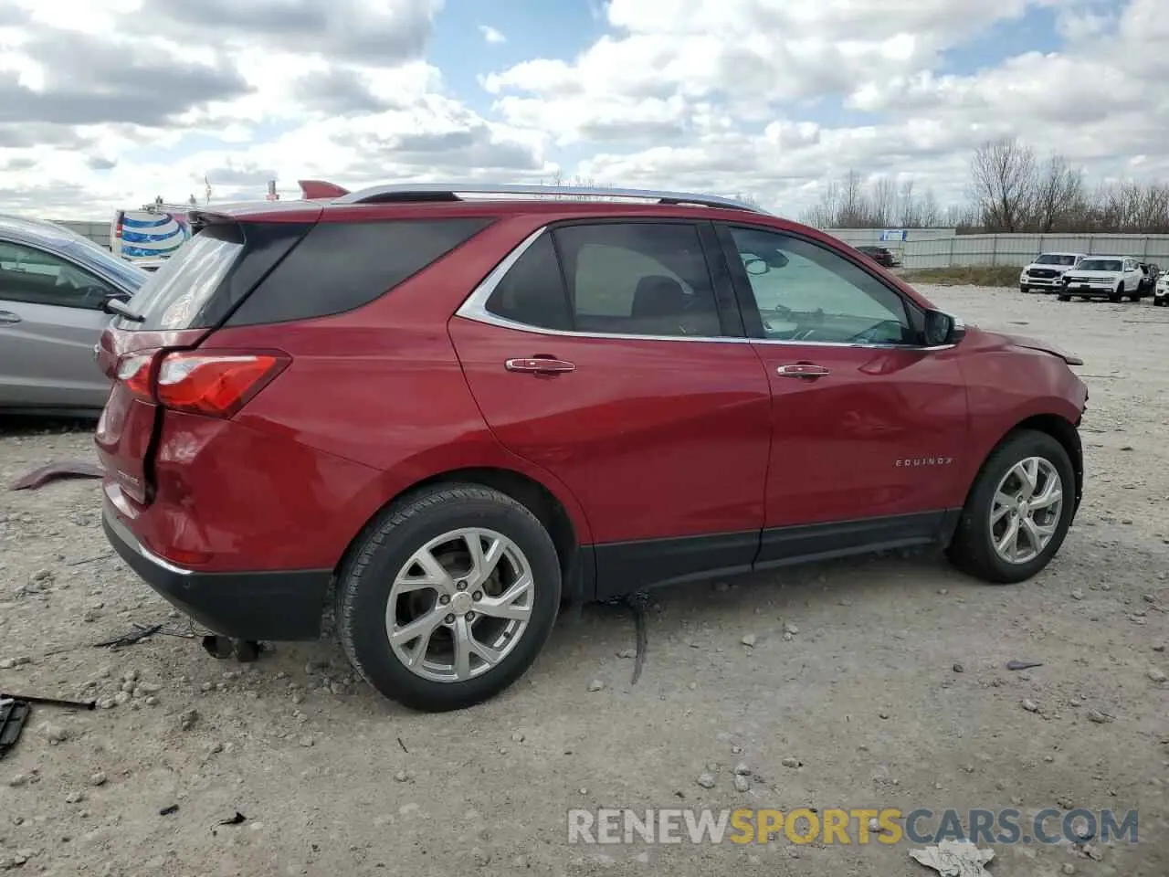 3 Photograph of a damaged car 3GNAXNEV6KS608951 CHEVROLET EQUINOX 2019