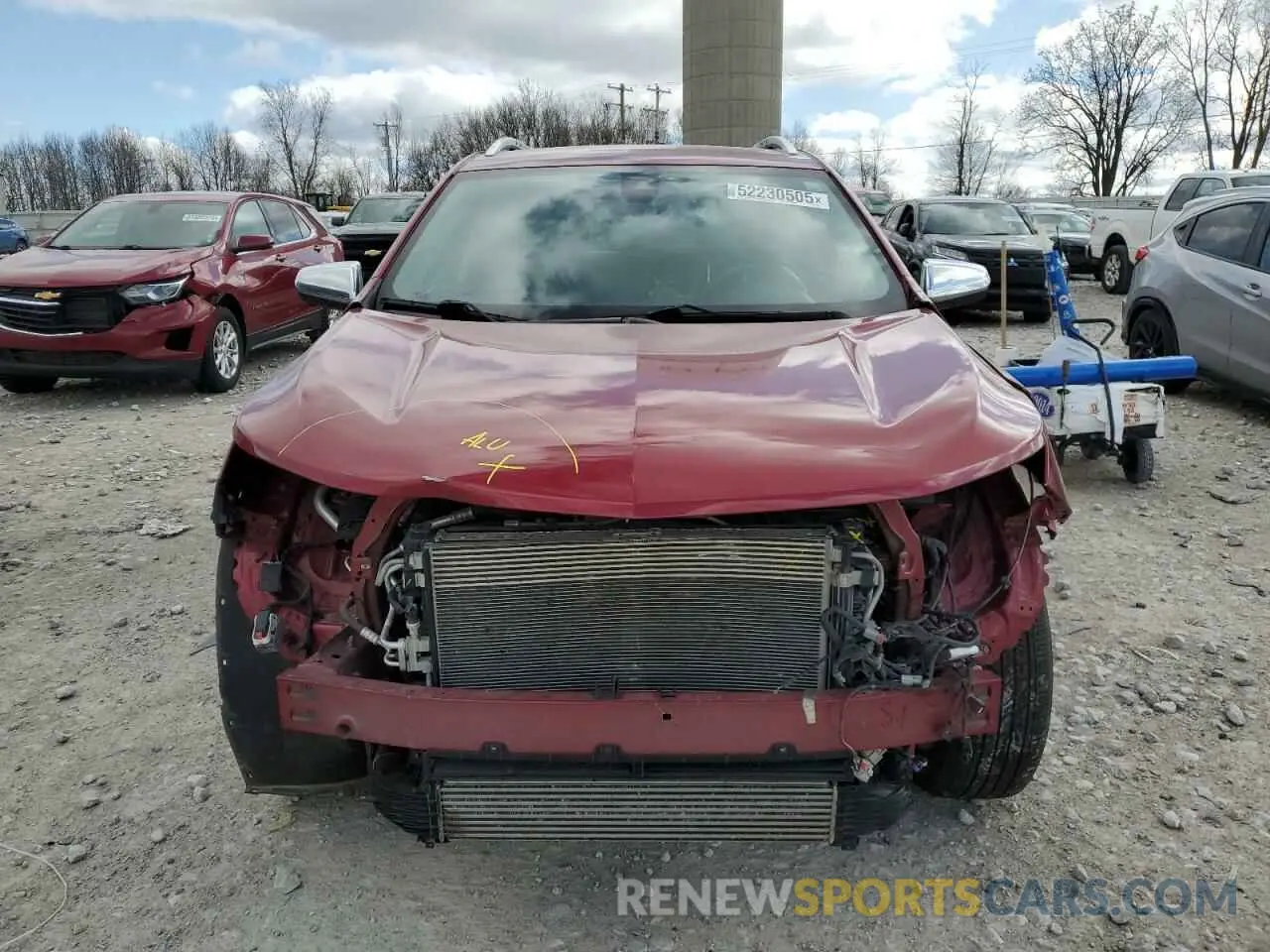5 Photograph of a damaged car 3GNAXNEV6KS608951 CHEVROLET EQUINOX 2019