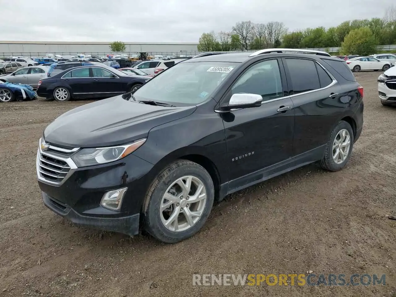 1 Photograph of a damaged car 3GNAXNEV7KL310497 CHEVROLET EQUINOX 2019
