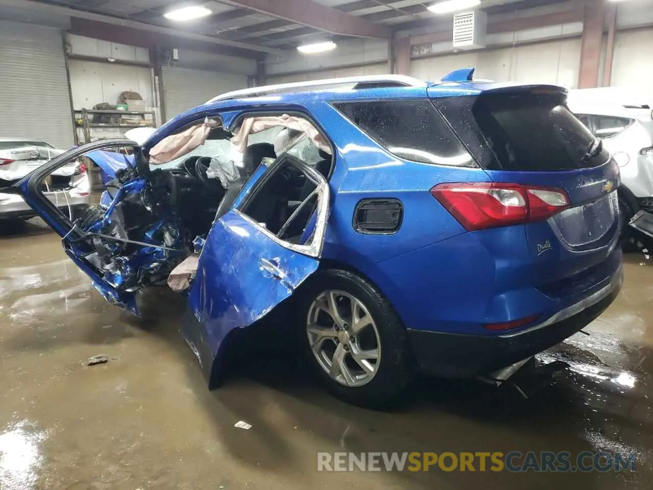 2 Photograph of a damaged car 3GNAXNEV7KS531832 CHEVROLET EQUINOX 2019