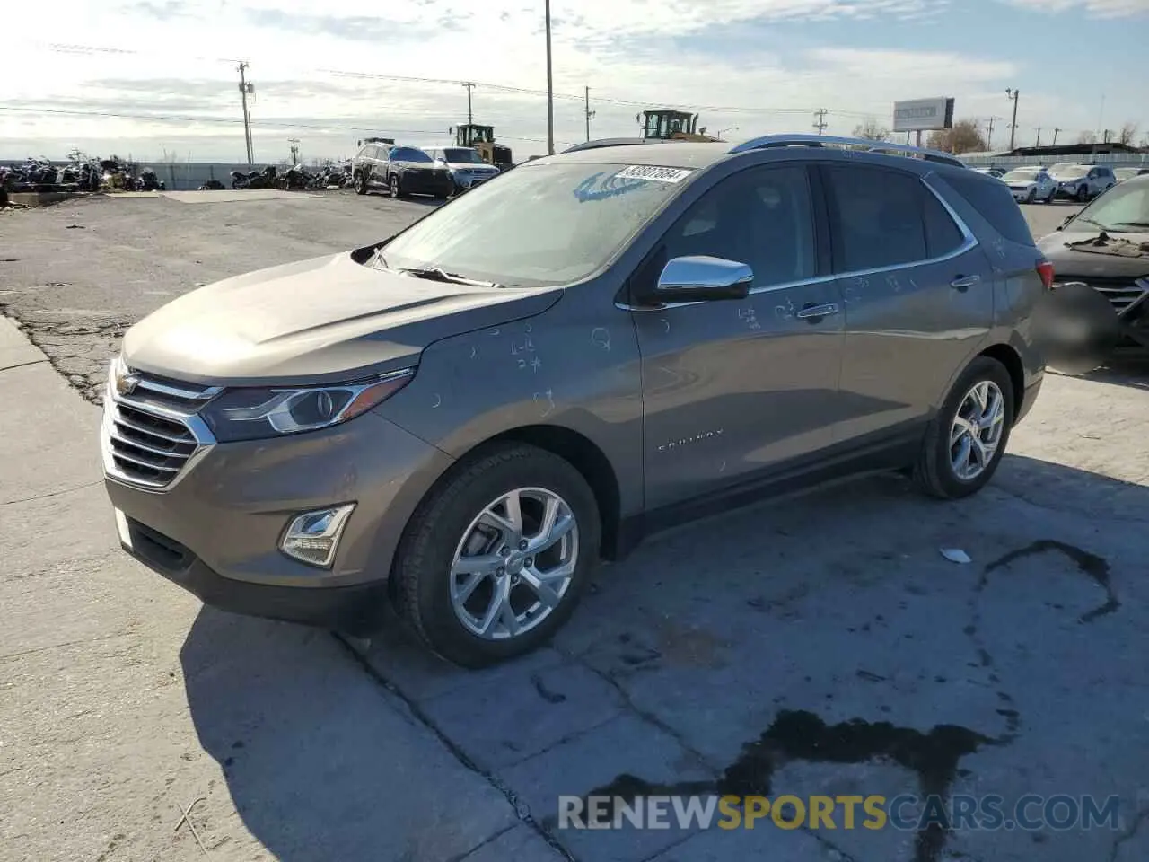 1 Photograph of a damaged car 3GNAXNEV7KS548940 CHEVROLET EQUINOX 2019