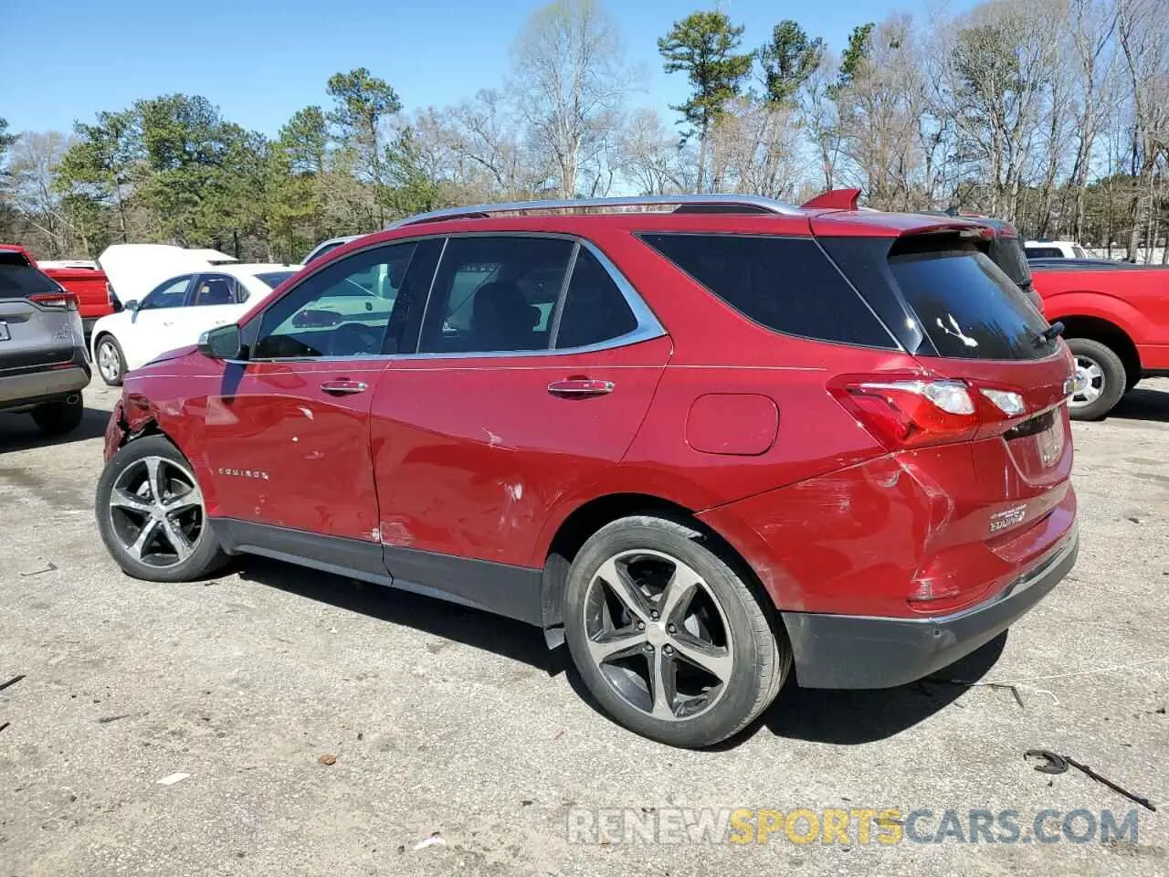 2 Photograph of a damaged car 3GNAXNEV7KS653316 CHEVROLET EQUINOX 2019