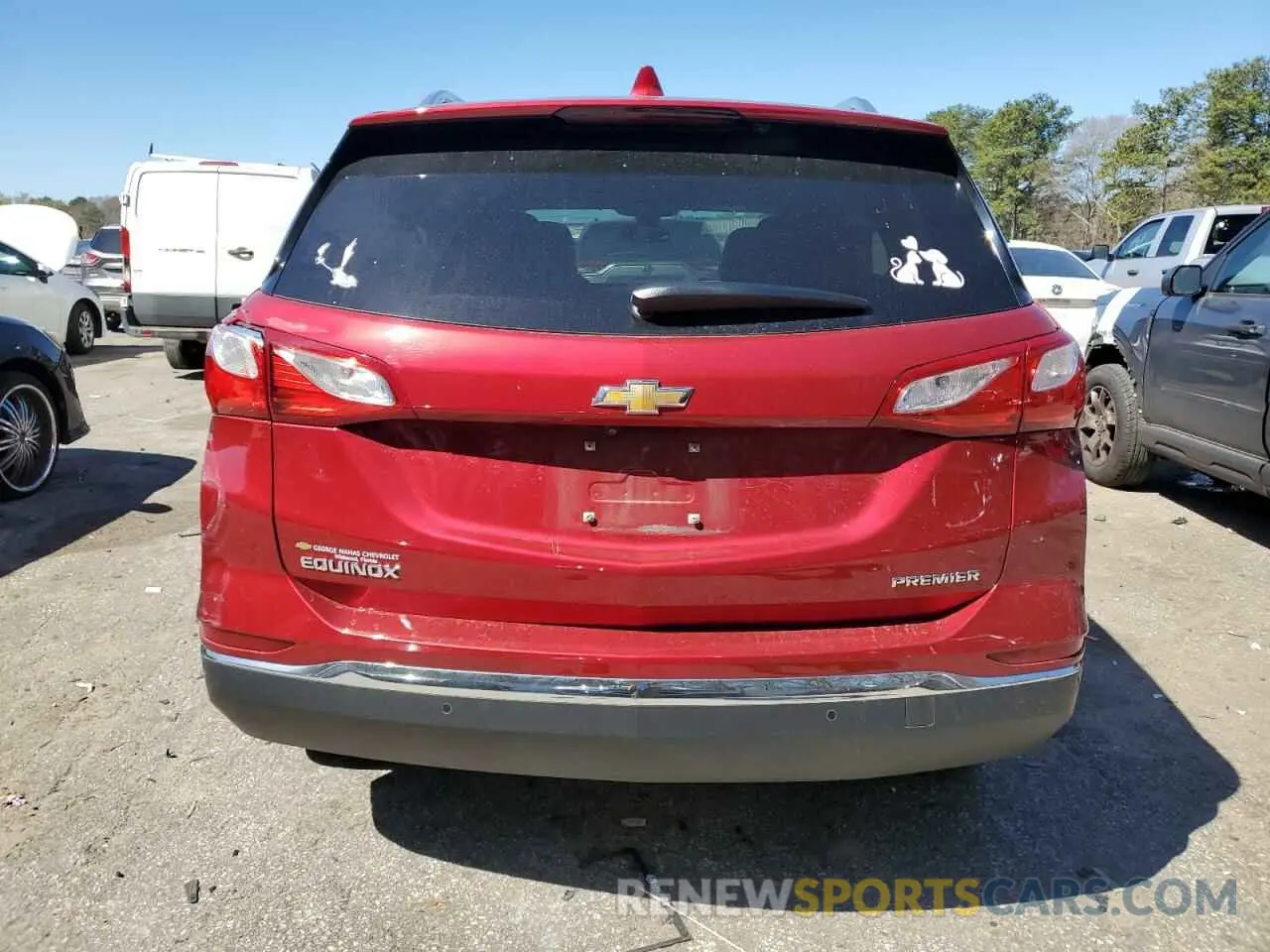 6 Photograph of a damaged car 3GNAXNEV7KS653316 CHEVROLET EQUINOX 2019