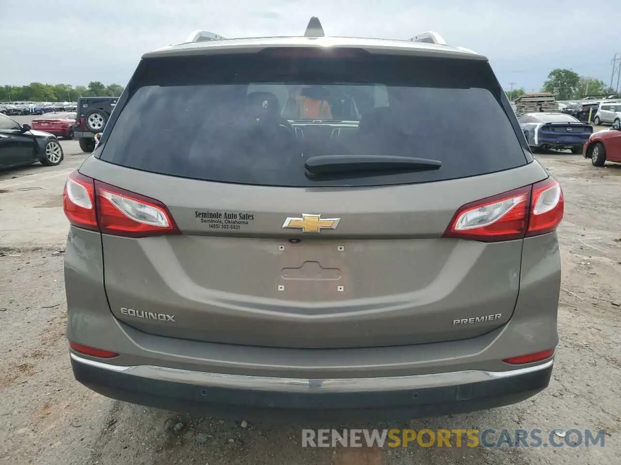 6 Photograph of a damaged car 3GNAXNEV8KS561549 CHEVROLET EQUINOX 2019