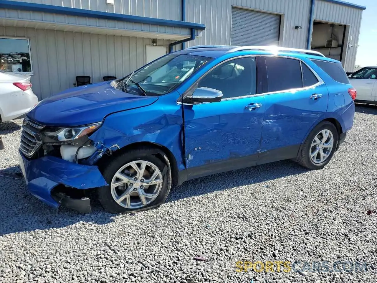 1 Photograph of a damaged car 3GNAXNEV8KS573409 CHEVROLET EQUINOX 2019