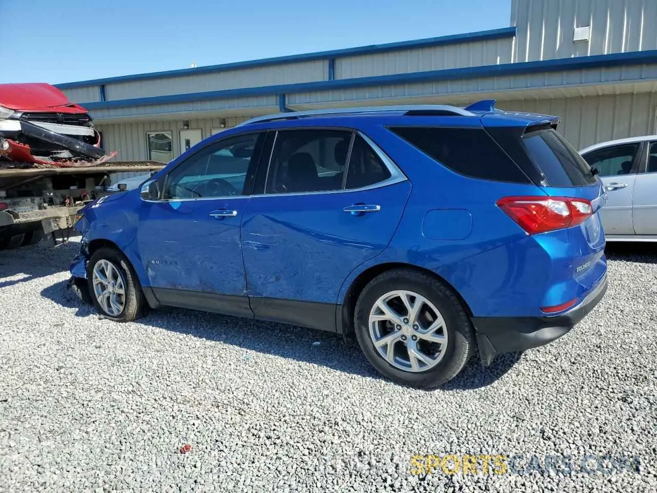 2 Photograph of a damaged car 3GNAXNEV8KS573409 CHEVROLET EQUINOX 2019