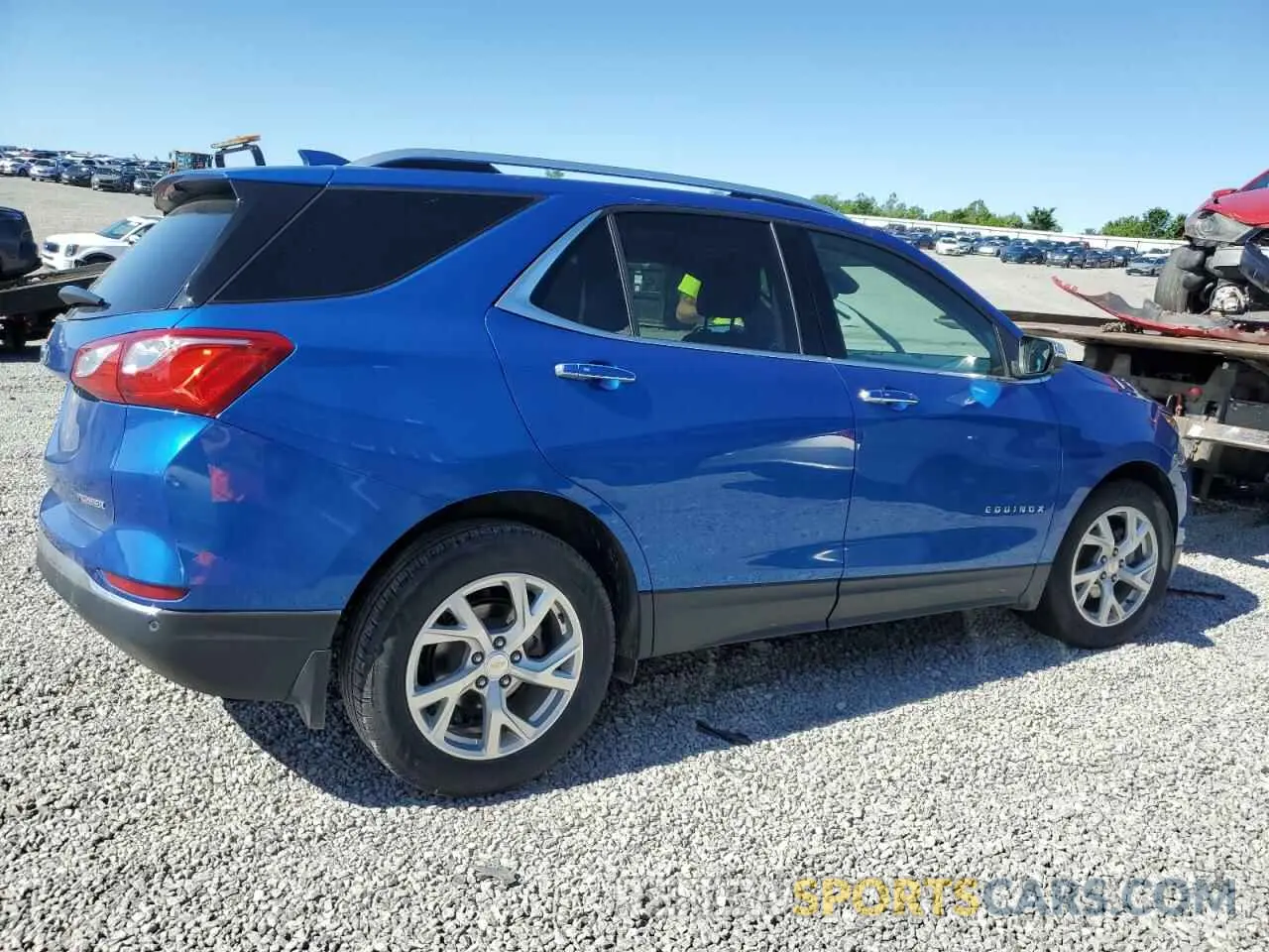 3 Photograph of a damaged car 3GNAXNEV8KS573409 CHEVROLET EQUINOX 2019
