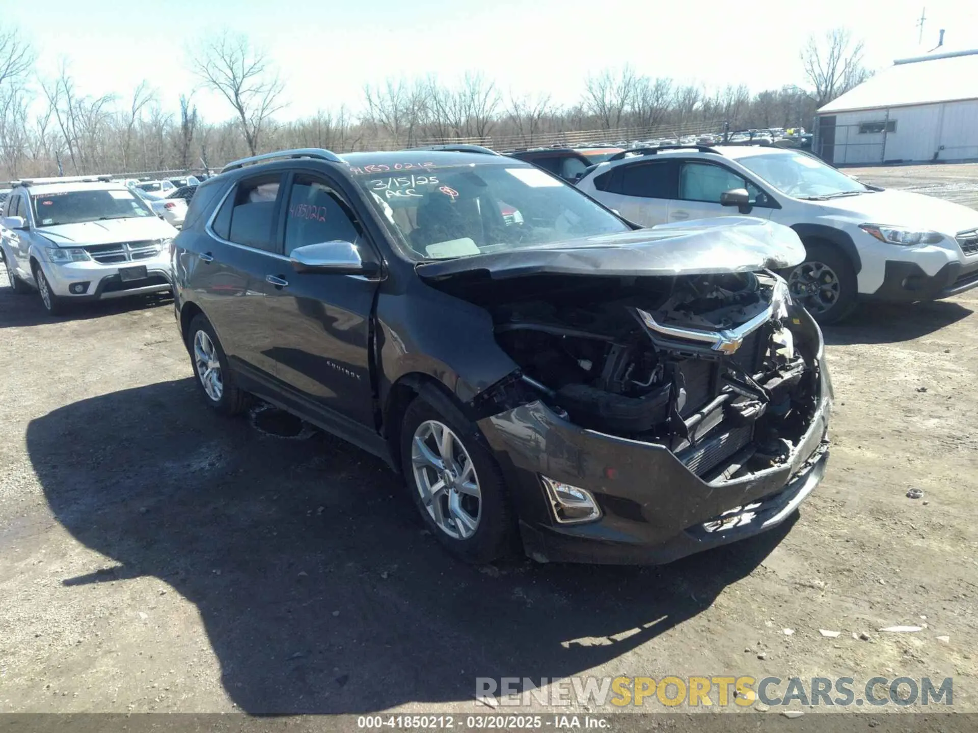 1 Photograph of a damaged car 3GNAXNEVXKS563299 CHEVROLET EQUINOX 2019