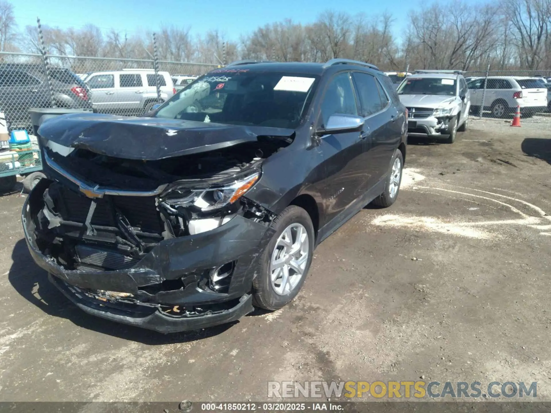 2 Photograph of a damaged car 3GNAXNEVXKS563299 CHEVROLET EQUINOX 2019