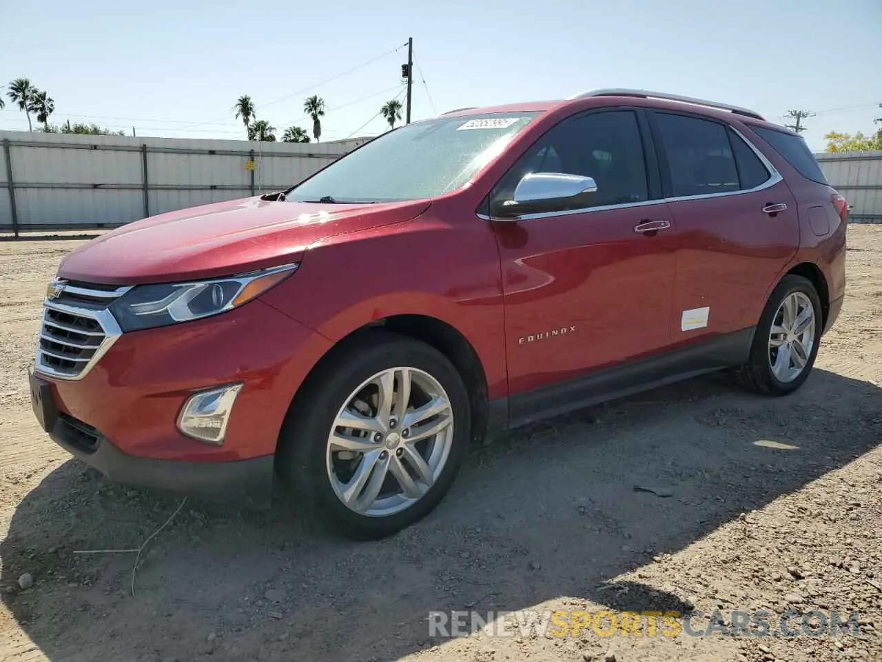 1 Photograph of a damaged car 3GNAXPEX2KS675396 CHEVROLET EQUINOX 2019