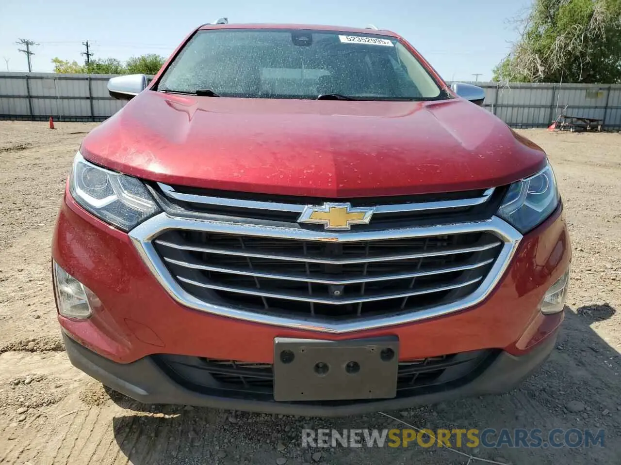 5 Photograph of a damaged car 3GNAXPEX2KS675396 CHEVROLET EQUINOX 2019