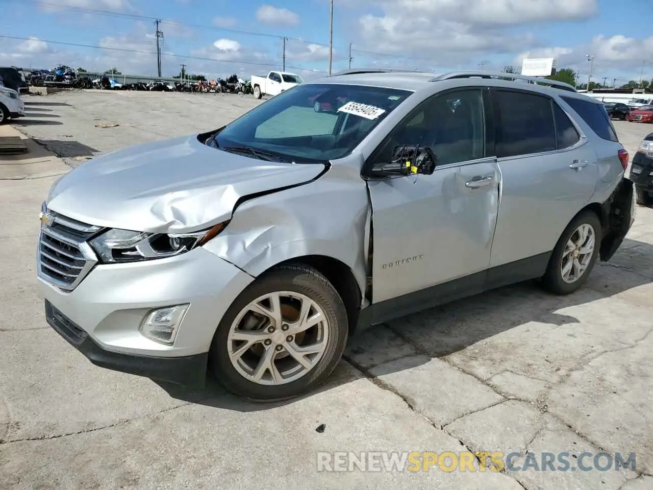 1 Photograph of a damaged car 3GNAXREU0KL154902 CHEVROLET EQUINOX 2019
