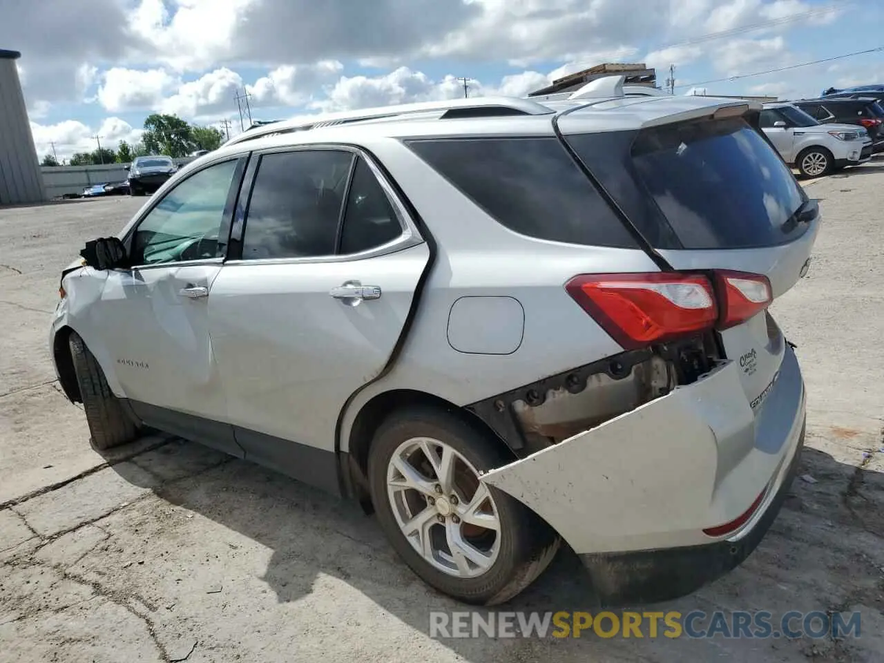 2 Photograph of a damaged car 3GNAXREU0KL154902 CHEVROLET EQUINOX 2019