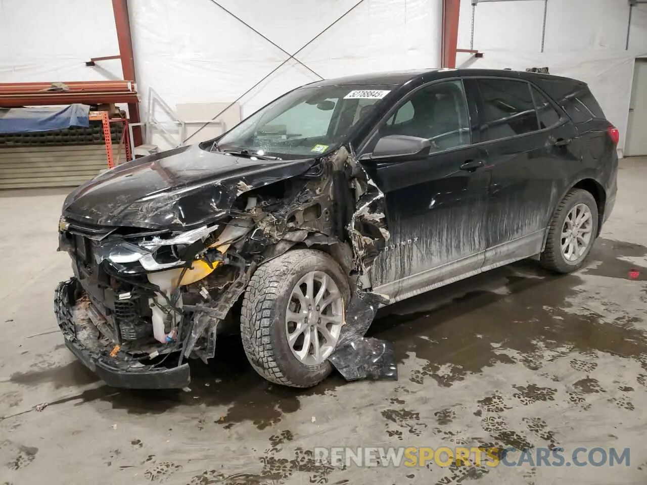 1 Photograph of a damaged car 3GNAXSEV0KL371589 CHEVROLET EQUINOX 2019