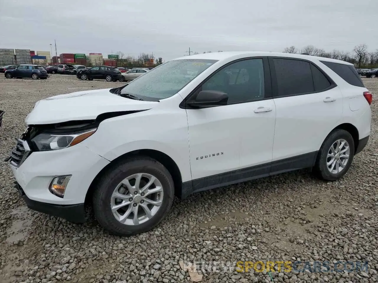 1 Photograph of a damaged car 3GNAXSEV1KS518122 CHEVROLET EQUINOX 2019