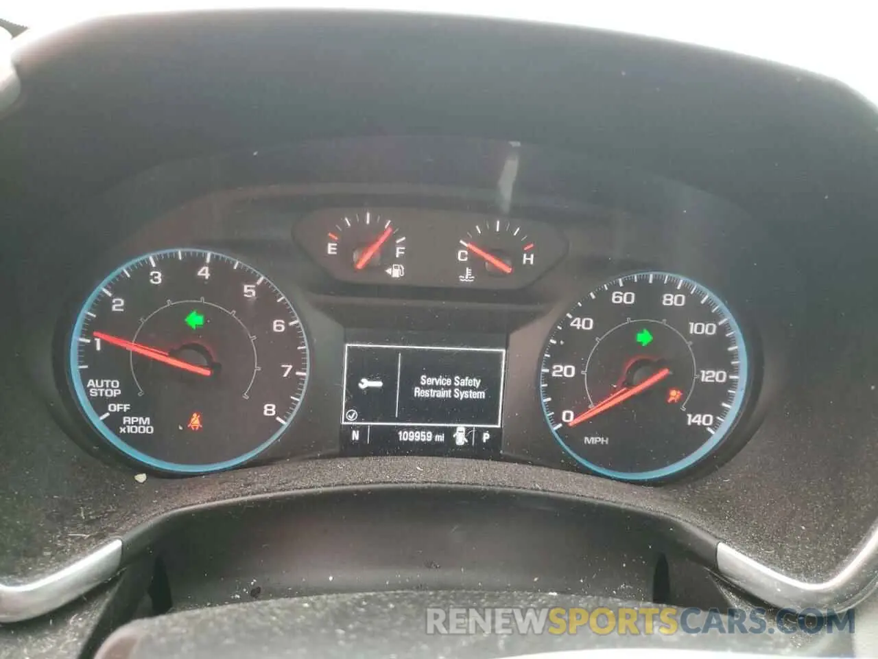 9 Photograph of a damaged car 3GNAXSEV1KS518122 CHEVROLET EQUINOX 2019