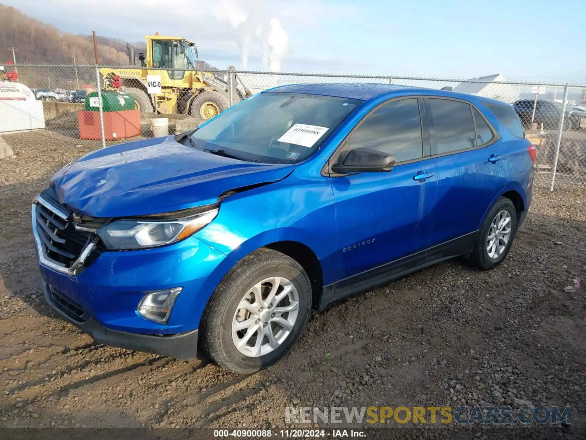 2 Photograph of a damaged car 3GNAXSEV1KS521666 CHEVROLET EQUINOX 2019
