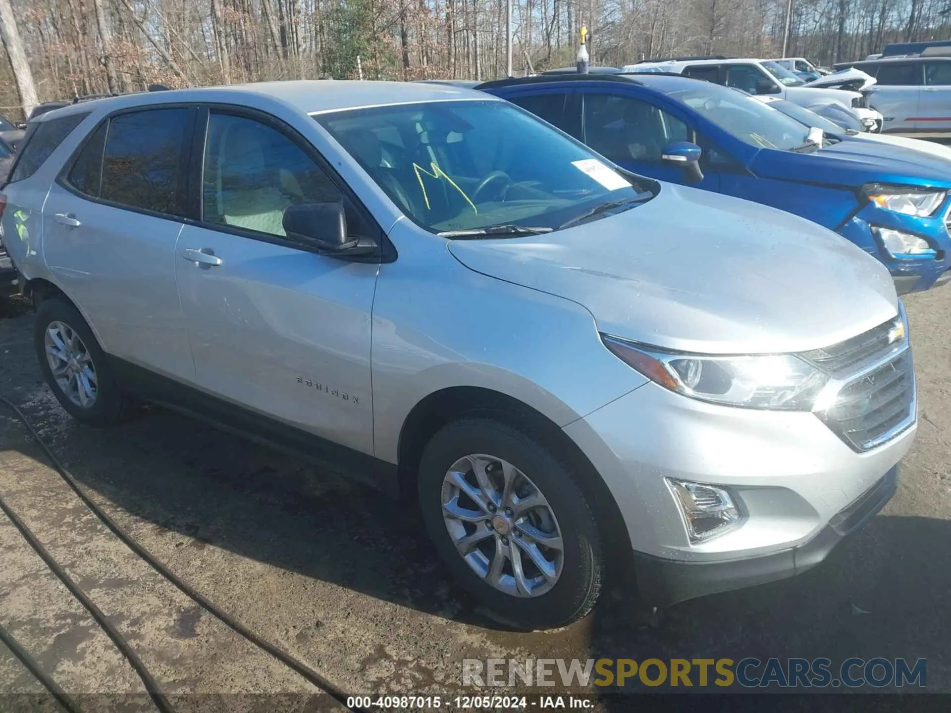 1 Photograph of a damaged car 3GNAXSEV1KS631133 CHEVROLET EQUINOX 2019