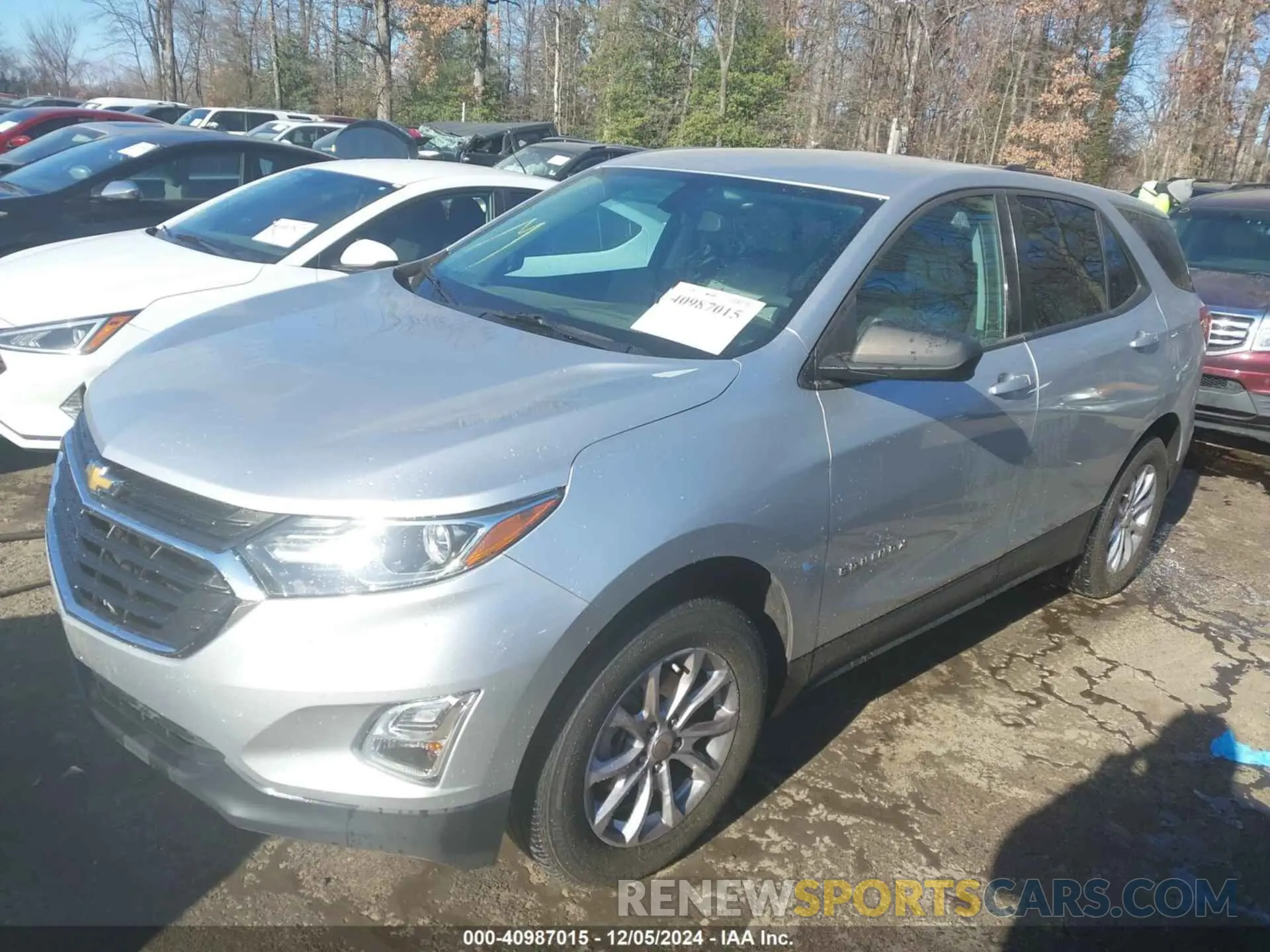 2 Photograph of a damaged car 3GNAXSEV1KS631133 CHEVROLET EQUINOX 2019