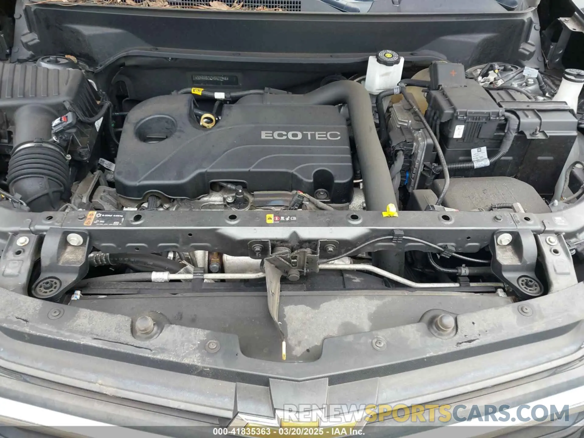 10 Photograph of a damaged car 3GNAXSEV3KS671956 CHEVROLET EQUINOX 2019