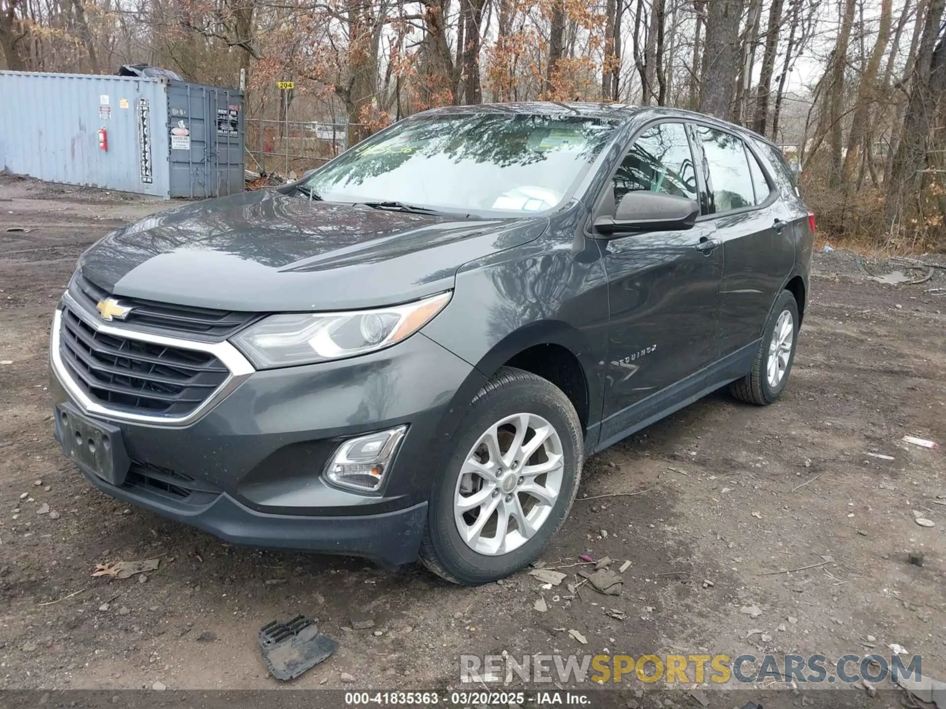 2 Photograph of a damaged car 3GNAXSEV3KS671956 CHEVROLET EQUINOX 2019