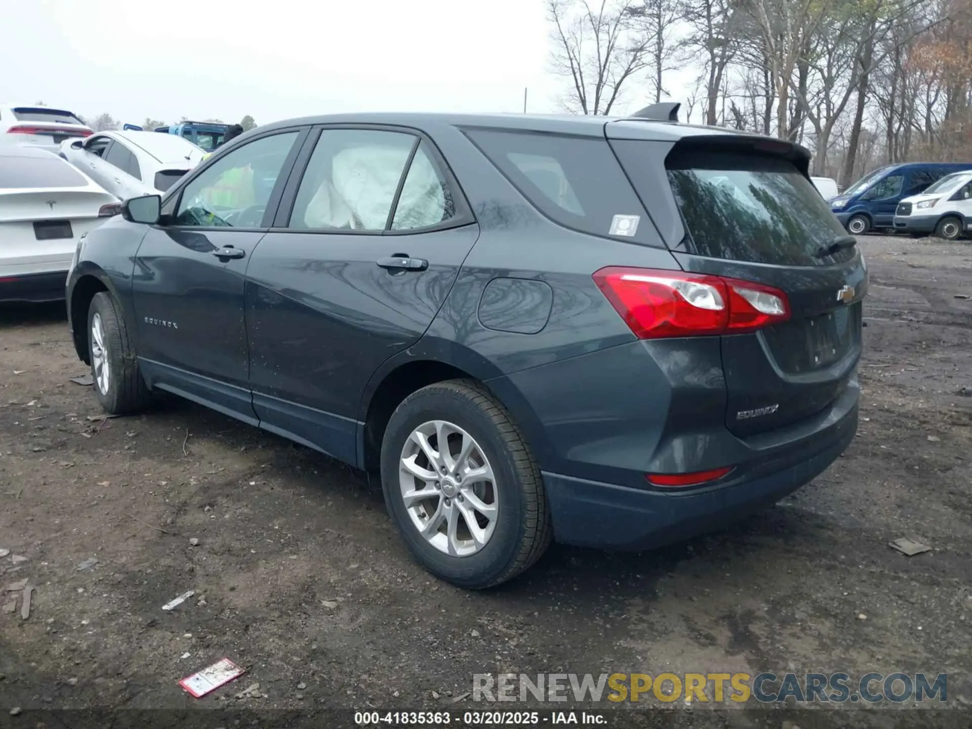 3 Photograph of a damaged car 3GNAXSEV3KS671956 CHEVROLET EQUINOX 2019