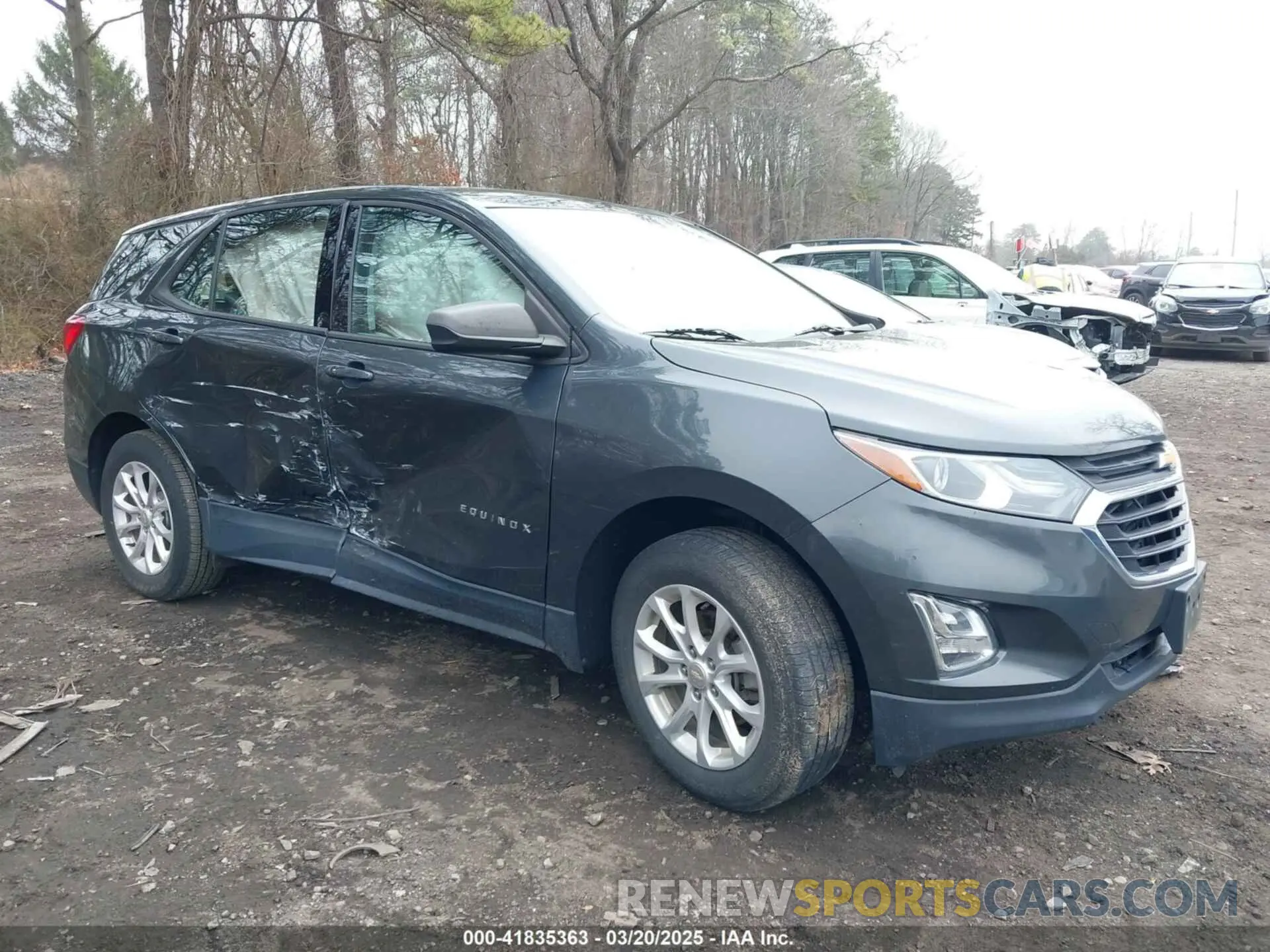 6 Photograph of a damaged car 3GNAXSEV3KS671956 CHEVROLET EQUINOX 2019