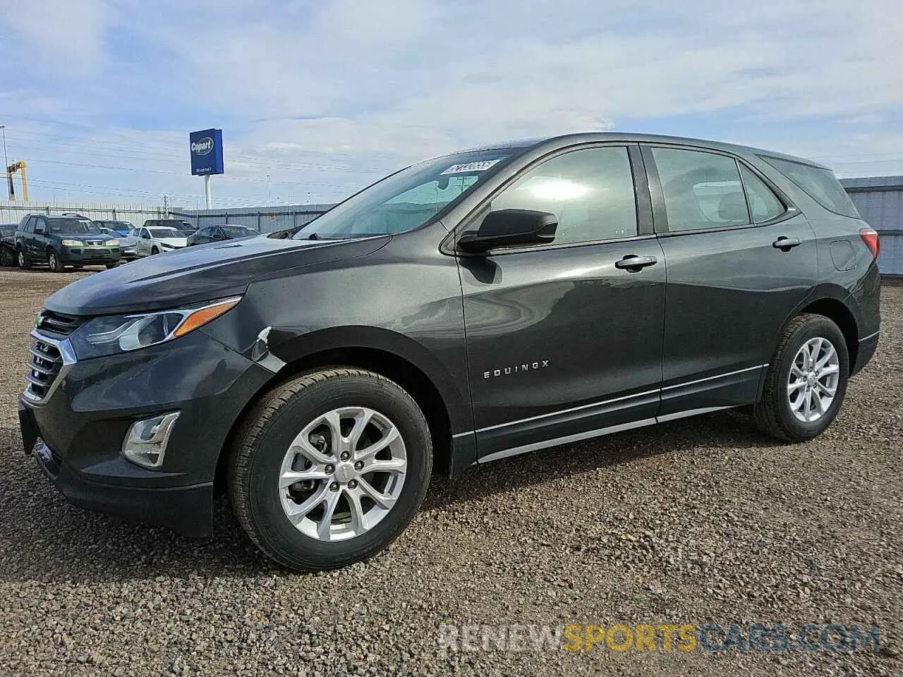 1 Photograph of a damaged car 3GNAXSEV4KL192598 CHEVROLET EQUINOX 2019
