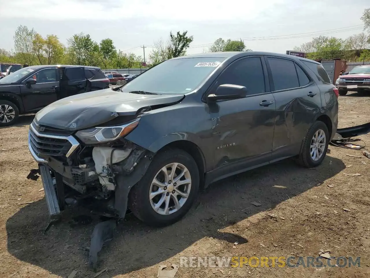 1 Photograph of a damaged car 3GNAXSEV4KL233442 CHEVROLET EQUINOX 2019