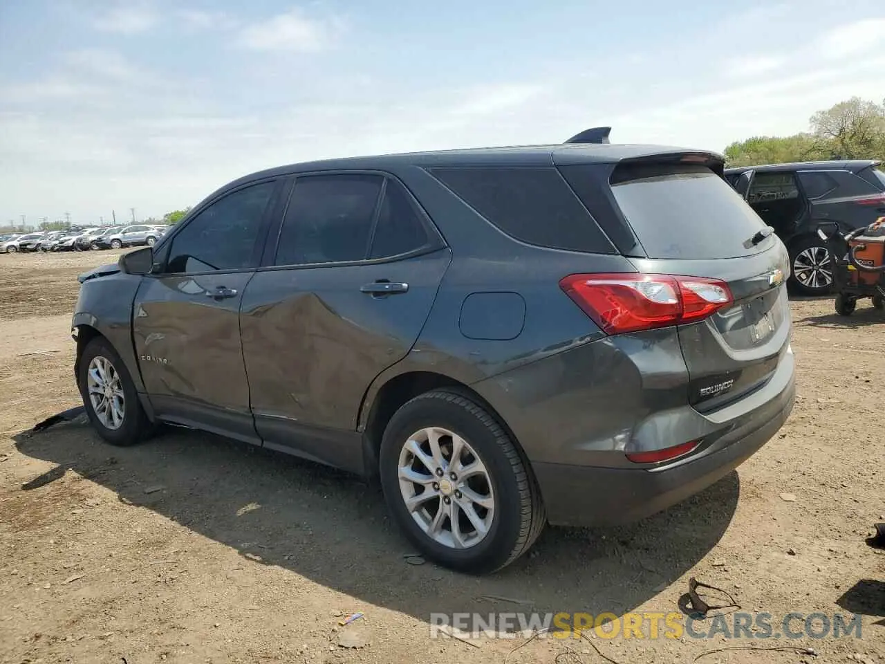 2 Photograph of a damaged car 3GNAXSEV4KL233442 CHEVROLET EQUINOX 2019