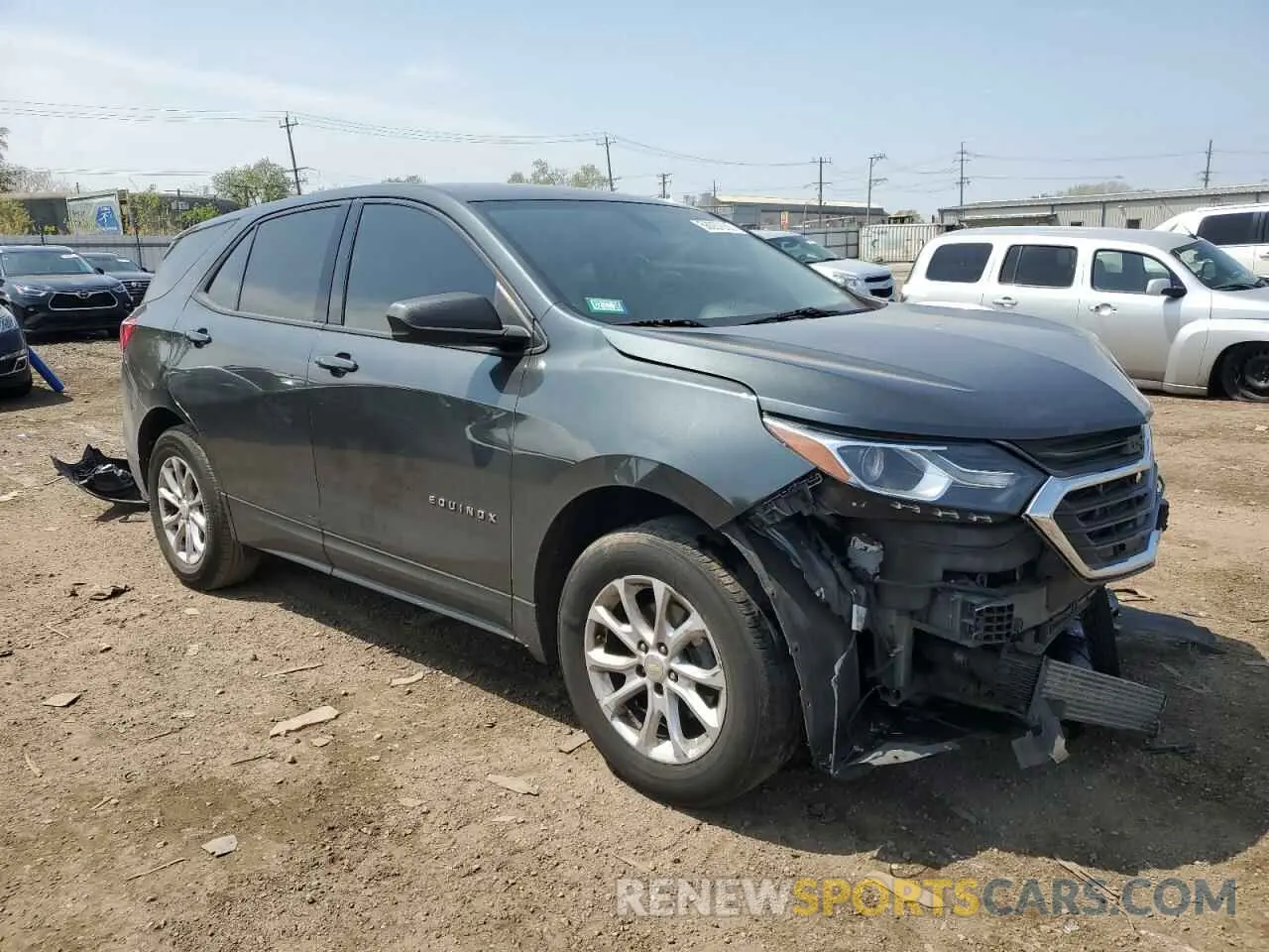 4 Photograph of a damaged car 3GNAXSEV4KL233442 CHEVROLET EQUINOX 2019