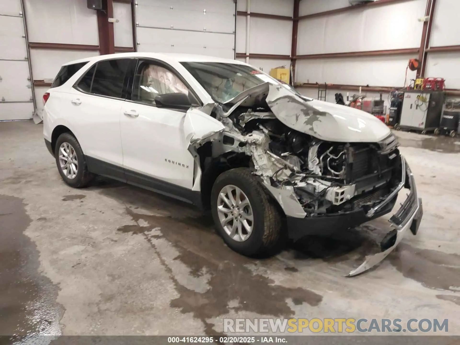 1 Photograph of a damaged car 3GNAXSEV4KS615346 CHEVROLET EQUINOX 2019