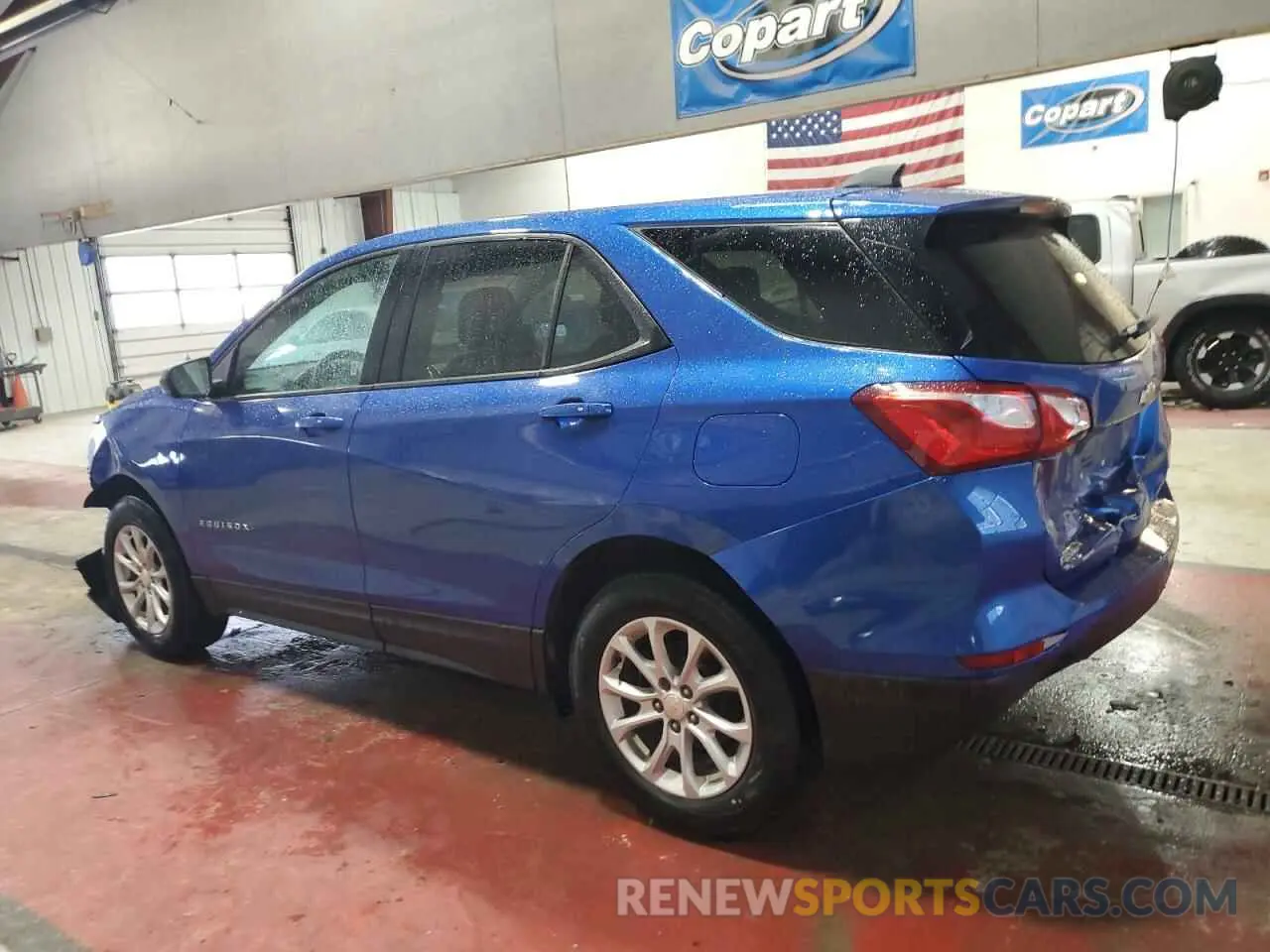 2 Photograph of a damaged car 3GNAXSEV7KS535720 CHEVROLET EQUINOX 2019