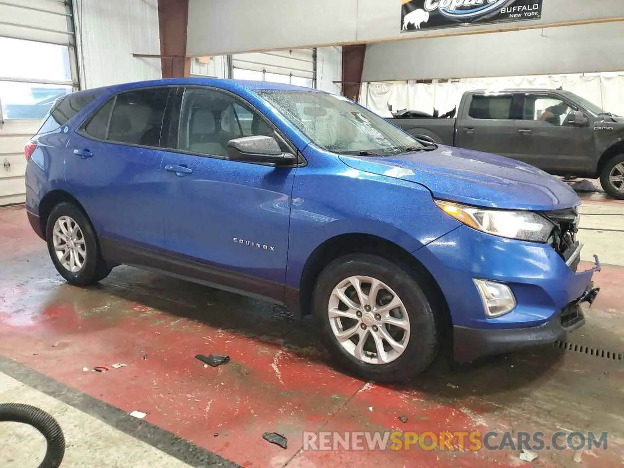 4 Photograph of a damaged car 3GNAXSEV7KS535720 CHEVROLET EQUINOX 2019