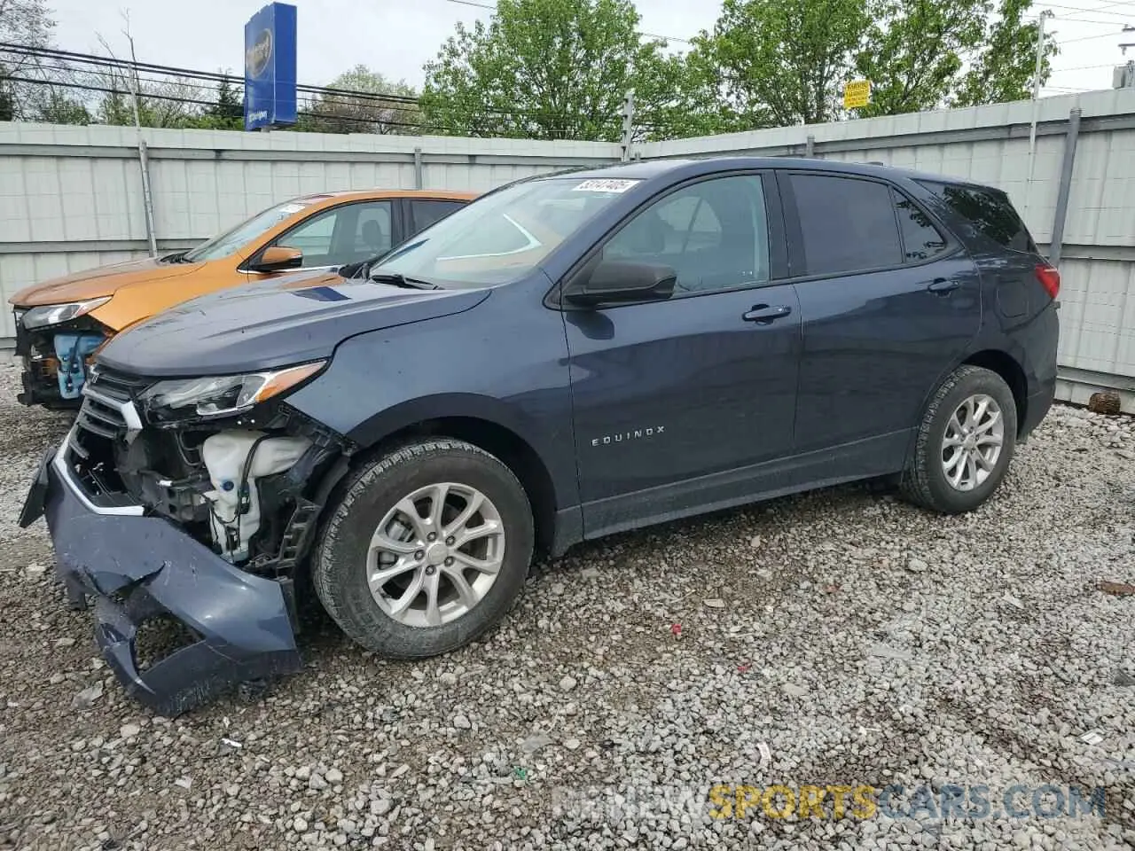 1 Photograph of a damaged car 3GNAXSEV8KL153156 CHEVROLET EQUINOX 2019
